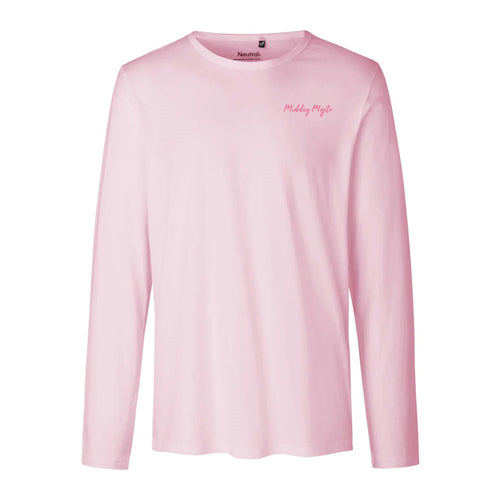 Unisex Longsleeve A Taste in Rosa, Vorderansicht