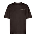 Oversize T-Shirt in Braun, Vorderansicht