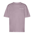 Oversize T-Shirt in Dusty Purple, Vorderansicht