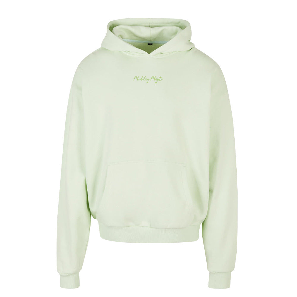 Urban Fit Hoodie in Mintgrün, Vorderansicht
